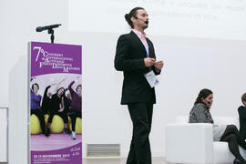 Pedro Ruiz Montero. Panel de expertos. 7º Congreso Internacional de Actividad Física Deportiva para Mayores. Escuela Técnica Superior de Ingeniería de Telecomunicaciones y de Informática. Noviembre de 2017