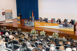 Inauguración del 5º Congreso Internacional de actividad físico-deportiva para mayores de la Universidad de Málaga en la E.T.S.I. Marzo de 2013