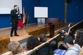 Conferencia de Luis Olmedo ‘El camino de la ilusión’. Seminario "Emprende 21. Territorio y Emprendimiento". Paraninfo. Noviembre de 2018