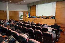 "Jornadas de columnismo de opinión. Encuentros en Málaga". Edificio del Rectorado. Enero de 2014