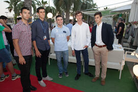 Cena de gala en el restaurante El Palmeral. Olimpiada Española de Economía, Fase Nacional. Puerto de Málaga Muelle 2 El Palmeral de las Sorpresas. Junio de 2015