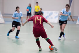 Partido Uruguay contra Portugal. 14º Campeonato del Mundo Universitario de Fútbol Sala 2014 (FUTSAL). Antequera. Julio de 2014