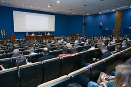 Graduación de Másters de la Facultad de Ciencias Económicas y Empresariales de la Universidad de Málaga. Paraninfo. Abril de 2018