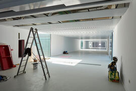 Interiores de la nueva Facultad de Psicología. Campus de Teatinos. Mayo de 2021