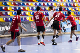 Partido Rusia - Egipto. Categoría masculina. Campeonato del Mundo Universitario de Balonmano. Antequera. Julio de 2016