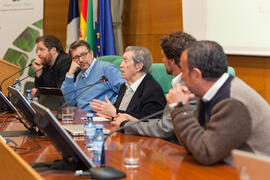 "Jornadas de columnismo de opinión. Encuentros en Málaga". Edificio del Rectorado. Enero de 2014