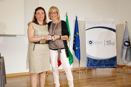 Homenaje al personal que cumple 25 años al servicio de la Universidad de Málaga y al personal jubilado. Paraninfo. Julio de 2013
