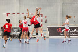 Partido Polonia - República Checa. Categoría femenina. Campeonato del Mundo Universitario de Balonmano. Antequera. Junio de 2016