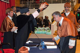 Investidura de nuevos doctores por la Universidad de Málaga. Salón de Actos de la Facultad de Derecho. Enero de 2013