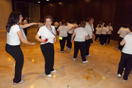 Taller de Baile de Salón. 3º Congreso Internacional de Actividad Físico-Deportiva para Mayores de la Universidad de Málaga. Palacio de Ferias y Congresos de Málaga. Marzo de 2009