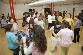 Taller de Bailes de Salón. 2º Congreso Internacional de Actividad Físico-Deportiva para Mayores de la Universidad de Málaga. Palacio de Ferias y Congresos de Málaga. Marzo de 2007