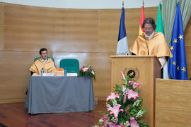 Investidura como Doctor "Honoris Causa" de Manuel Molina Lozano por la Facultad de Turismo de la Universidad de Málaga. Rectorado. Abril 2016