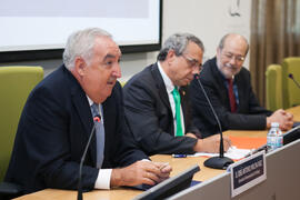 Intervención de José Antonio Molina. XI Reunión Anual de Vicerrectores de Administración y Finanzas. Edificio del Rectorado. Septiembre de 2015