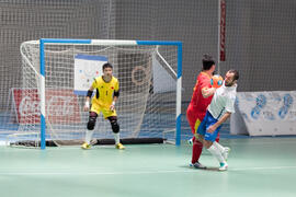 Partido Georgia contra China. 14º Campeonato del Mundo Universitario de Fútbol Sala 2014 (FUTSAL). Antequera. Julio de 2014