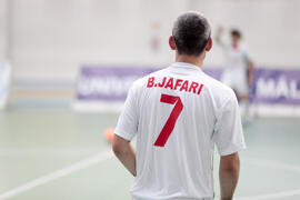 Partido Brasil contra Iran. 14º Campeonato del Mundo Universitario de Fútbol Sala 2014 (FUTSAL). Antequera. Julio de 2014
