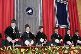 Imposición de la Medalla de Oro de la Universidad de Málaga a D. Ángel Gabilondo Pujol. Facultad de Derecho. Junio de 2011