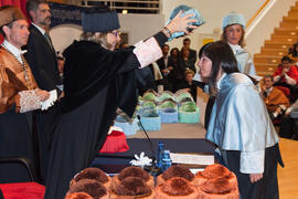 Investidura de nuevos doctores por la Universidad de Málaga. Salón de Actos de la Facultad de Derecho. Enero de 2013