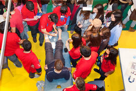 Jornadas de Puertas Abiertas de la Universidad de Málaga. Complejo Polideportivo Universitario. Marzo de 2010