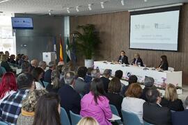 Inauguración la nueva Facultad de Psicología y Logopedia de la Universidad de Málaga. Campus de Teatinos. Octubre de 2022
