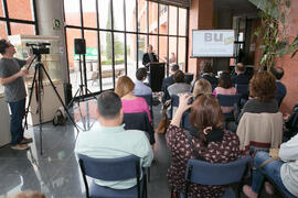 Inauguración de las actividades con motivo del Día Internacional del Libro. Biblioteca General. Abril de 2018