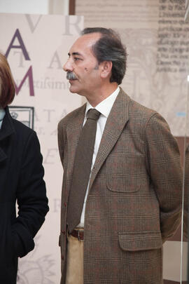 Inauguración de la exposición "Ultra Legem" en la Facultad de Derecho. Febrero de 2010