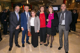 Momentos posteriores al acto del 25 Aniversario del Parque Tecnológico de Andalucía. Palacio de Ferias y Congresos de Málaga. Noviembre de 2017