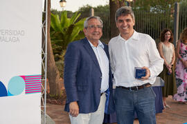 Homenaje al personal jubilado o que cumple 25 años de servicio en la Universidad de Málaga. Jardín Botánico. Junio de 2022