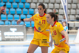 Partido España - India. Categoría femenina. Campeonato del Mundo Universitario de Balonmano. Antequera. Junio de 2016
