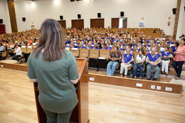 Clausura de la XIX edición del Curso Aula de Mayores de la Universidad de Málaga. Paraninfo. Junio de 2014
