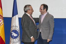 Toma de posesión de José del Campo Ávila como profesor titular del Área de Lenguajes y Sistemas Informáticos de la Universidad de Málaga. Toma de posesión de nuevos catedráticos y profesores titulares de la Universidad de Málaga. Paraninfo. Noviembre de 2023