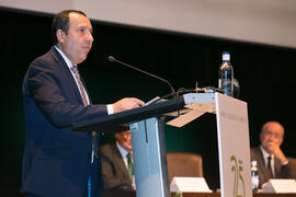 José Luis Ruiz Espejo. Acto del 25 Aniversario del Parque Tecnológico de Andalucía. Palacio de Ferias y Congresos de Málaga. Noviembre de 2017