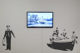 Exposición "El sur de Europa en los inicios del siglo XX. Málaga-Sevilla, Sevilla-Málaga. Fotografías de Thomas". Sala de exposiciones de la Sociedad Económica de Amigos del País. Enero de 2013