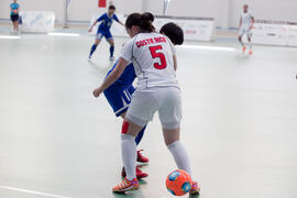 Partido Costa Rica contra China Taipéi. 14º Campeonato del Mundo Universitario de Fútbol Sala 2014 (FUTSAL). Antequera. Julio de 2014