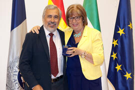 Homenaje al personal que cumple 25 años al servicio de la Universidad de Málaga y personal jubilado. Paraninfo. Julio de 2014