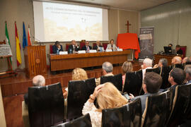 Acto conmemorativo del 50 Aniversario de la Facultad de Económicas. Facultad de Ciencias Económicas y Empresariales. Octubre de 2015