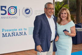 Homenaje al personal jubilado o que cumple 25 años de servicio en la Universidad de Málaga. Jardín Botánico. Junio de 2022