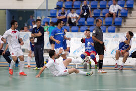 Partido Brasil contra Iran. 14º Campeonato del Mundo Universitario de Fútbol Sala 2014 (FUTSAL). Antequera. Julio de 2014