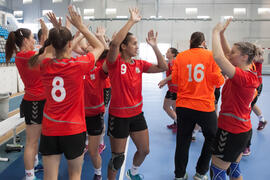 Partido Polonia - República Checa. Categoría femenina. Campeonato del Mundo Universitario de Balonmano. Antequera. Junio de 2016
