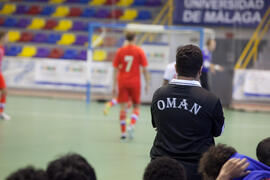 Partido Rusia contra Omán. 14º Campeonato del Mundo Universitario de Fútbol Sala 2014 (FUTSAL). Antequera. Julio de 2014