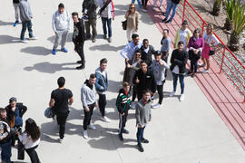 Jornada de Puertas Abiertas de la Universidad de Málaga. Complejo Polideportivo Universitario. Abril de 2016