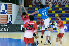Partido Universidad del Miño - Universidad de Mármara. Categoría masculina. Campeonato Europeo Universitario de Balonmano. Antequera. Julio de 2017