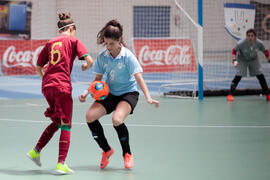 Partido Uruguay contra Portugal. 14º Campeonato del Mundo Universitario de Fútbol Sala 2014 (FUTSAL). Antequera. Julio de 2014