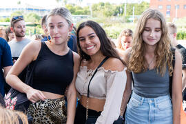 Welcome to UMA. Bienvenida a los alumnos de intercambio internacional de la Universidad de Málaga. Jardín botánico. Octubre de 2019