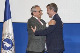 Toma de posesión de Juan Antonio Guadix Domínguez como profesor titular del Área de Zoología de la Universidad de Málaga. Toma de posesión de nuevos catedráticos y profesores titulares de la Universidad de Málaga. Paraninfo. Noviembre de 2023