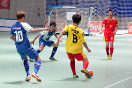 Partido China contra Tailandia. 14º Campeonato del Mundo Universitario de Fútbol Sala 2014 (FUTSAL). Antequera. Julio de 2014
