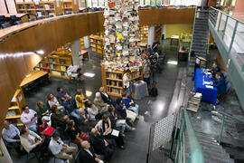 Homenaje a Pablo García Baena y Antonio Garrido. Biblioteca General. Octubre de 2018