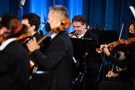 Concierto de Bandas Sonoras de la 30 edición de Fancine de la Universidad de Málaga. Auditorio de la Escuela Técnica de Ingeniería de Telecomunicaciones e Informática. Noviembre de 2020