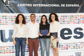 Graduación de los alumnos del CIE de la Universidad de Málaga. Centro Internacional de Español. Mayo de 2015