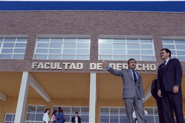 Visita del gobernador de Puerto Rico a la Universidad de Málaga y Obispado. 1993