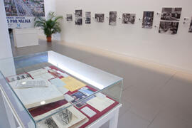 Exposición "Universidad-Diputación. Juntos por Málaga". Sala de exposiciones de la Diputación Provincial. Septiembre de 2013
